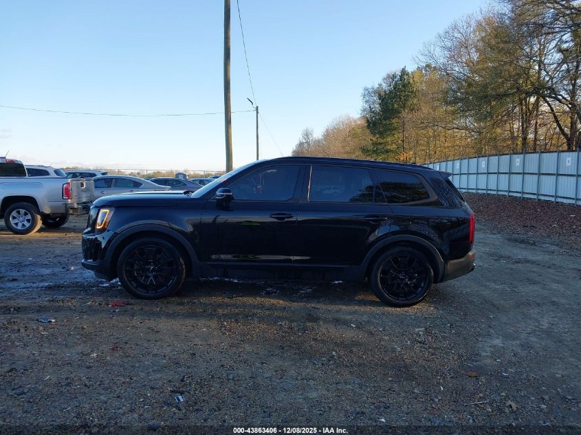 2022 Kia Telluride Sx VIN: 5XYP5DHC4NG261509 Lot: 43863406