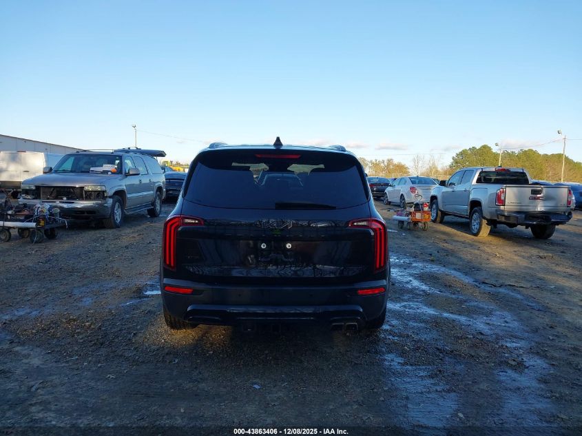 2022 Kia Telluride Sx VIN: 5XYP5DHC4NG261509 Lot: 43863406