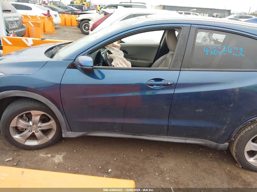 2016 Honda Hr-V Ex-L VIN: 3CZRU5H78GM705530 Lot: 43863422