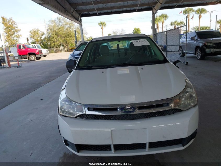 2008 Ford Focus Se/Ses VIN: 1FAHP35N78W136130 Lot: 43863440
