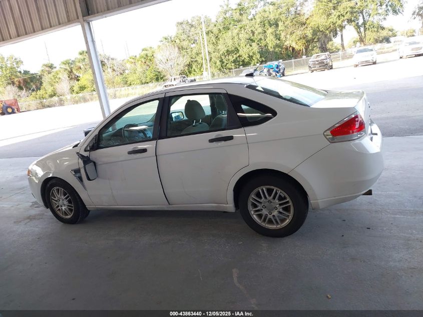 2008 Ford Focus Se/Ses VIN: 1FAHP35N78W136130 Lot: 43863440