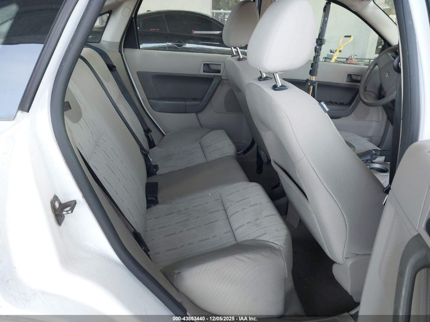 2008 Ford Focus Se/Ses VIN: 1FAHP35N78W136130 Lot: 43863440