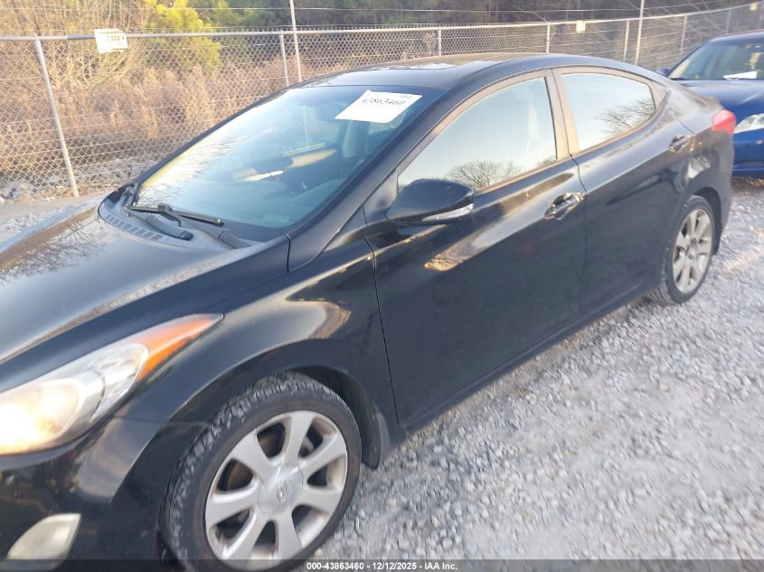 2012 Hyundai Elantra Limited (Ulsan Plant) VIN: KMHDH4AE5CU413987 Lot: 43863460