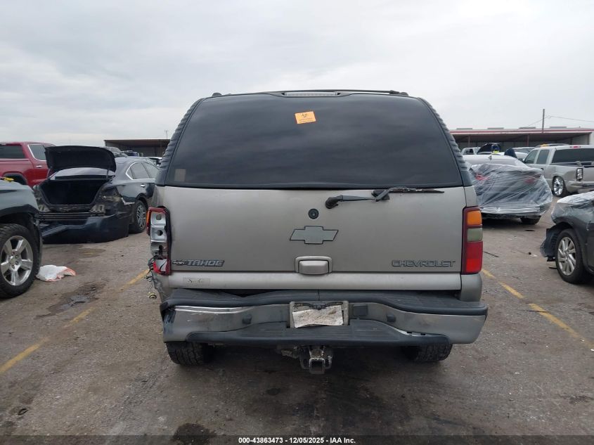 2002 Chevrolet Tahoe Lt VIN: 1GNEC13Z72J343096 Lot: 43863473