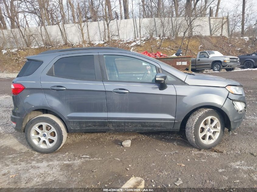 2019 Ford Ecosport Se VIN: MAJ6S3GL0KC277843 Lot: 43863476