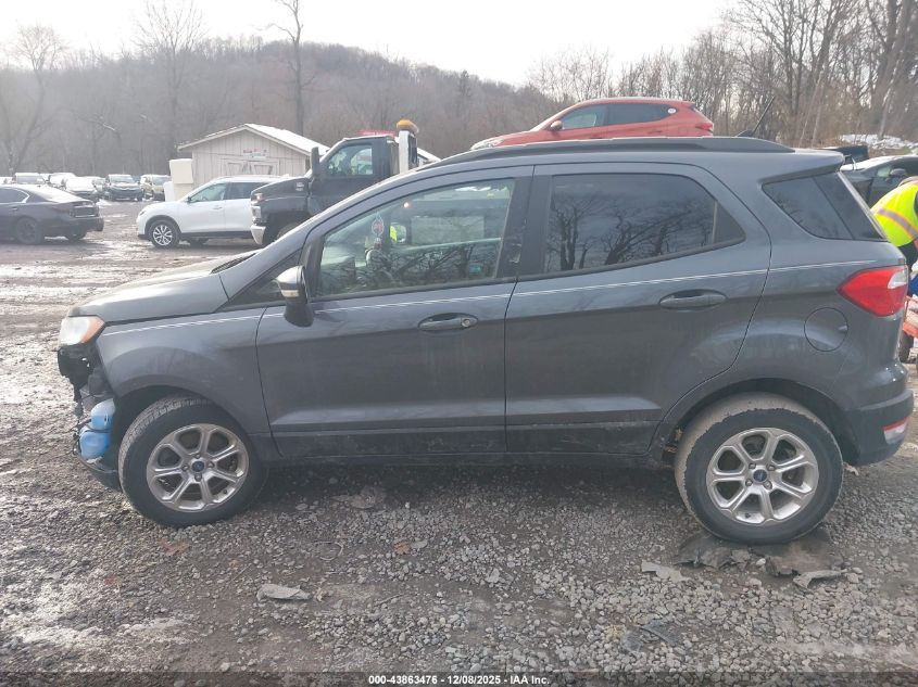 2019 Ford Ecosport Se VIN: MAJ6S3GL0KC277843 Lot: 43863476