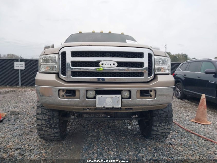 2005 Ford F-250 Lariat/Xl/Xlt VIN: 1FTSW21P95ED37288 Lot: 43863485