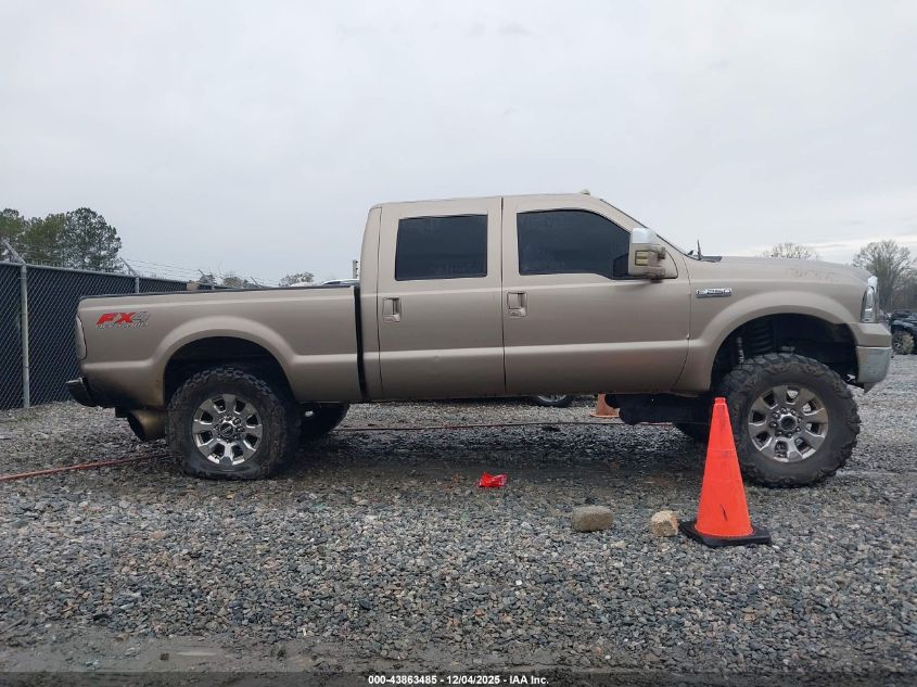 2005 Ford F-250 Lariat/Xl/Xlt VIN: 1FTSW21P95ED37288 Lot: 43863485