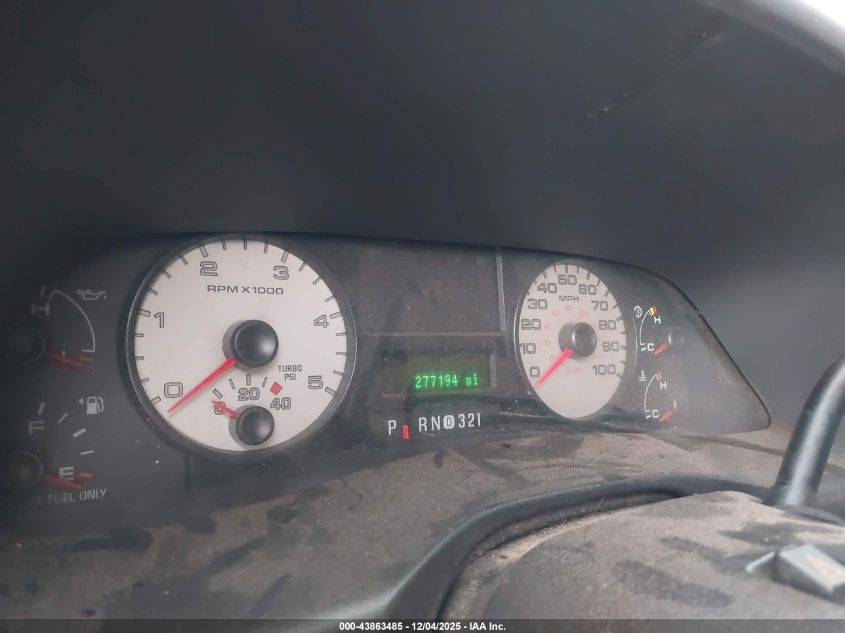 2005 Ford F-250 Lariat/Xl/Xlt VIN: 1FTSW21P95ED37288 Lot: 43863485