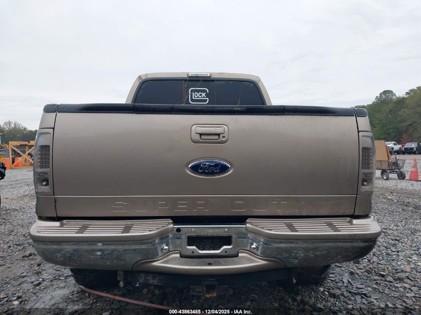 2005 Ford F-250 Lariat/Xl/Xlt VIN: 1FTSW21P95ED37288 Lot: 43863485