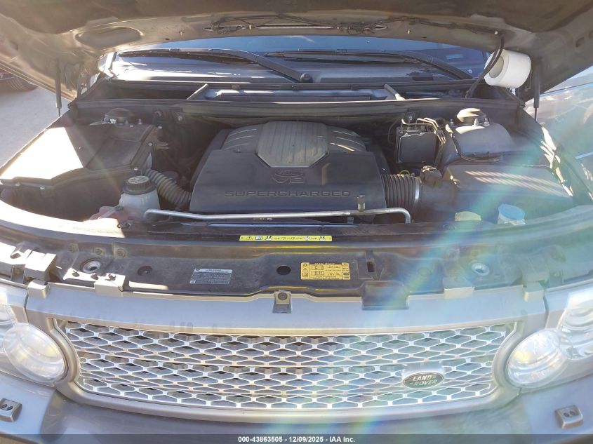 2009 Land Rover Range Rover Supercharged VIN: SALMF134X9A304277 Lot: 43863505