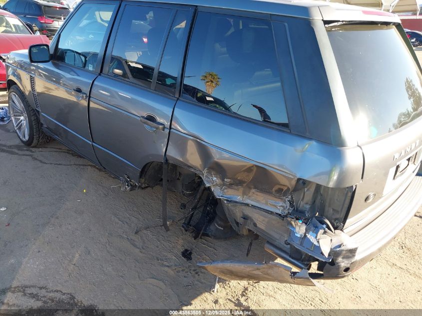 2009 Land Rover Range Rover Supercharged VIN: SALMF134X9A304277 Lot: 43863505