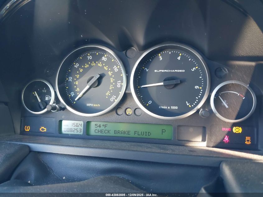 2009 Land Rover Range Rover Supercharged VIN: SALMF134X9A304277 Lot: 43863505