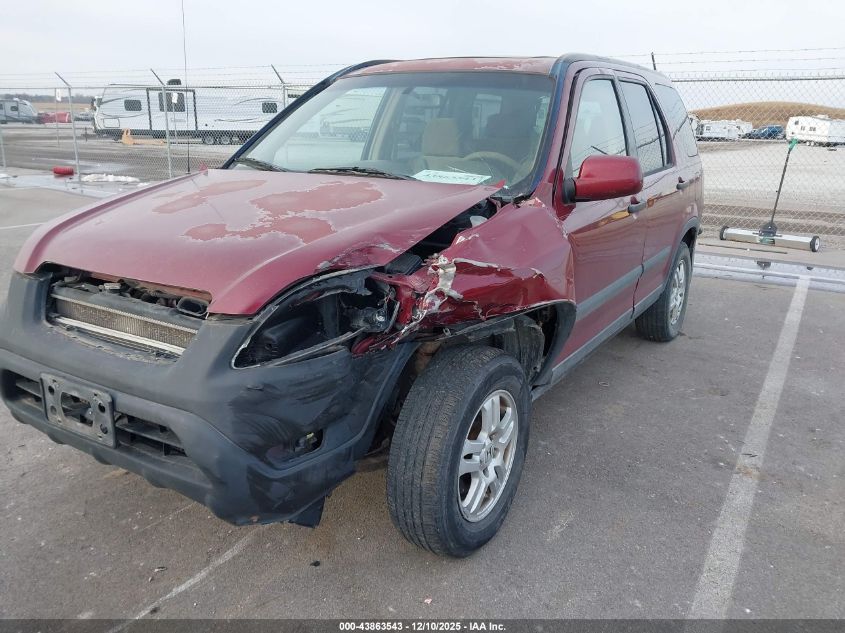 2003 Honda Cr-V Ex VIN: JHLRD78823C030749 Lot: 43863543