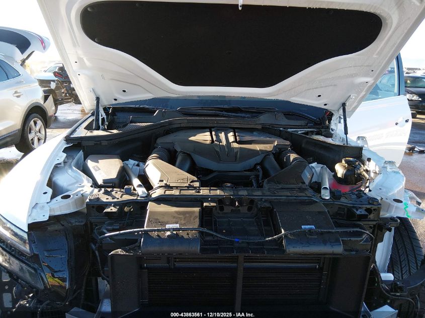 2026 Genesis Gv80 3.5T Prestige Awd VIN: KMUHEESC1TU302996 Lot: 43863561