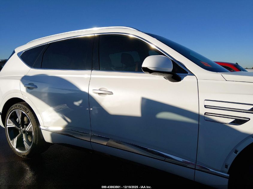 2026 Genesis Gv80 3.5T Prestige Awd VIN: KMUHEESC1TU302996 Lot: 43863561
