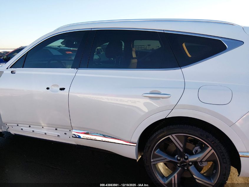 2026 Genesis Gv80 3.5T Prestige Awd VIN: KMUHEESC1TU302996 Lot: 43863561
