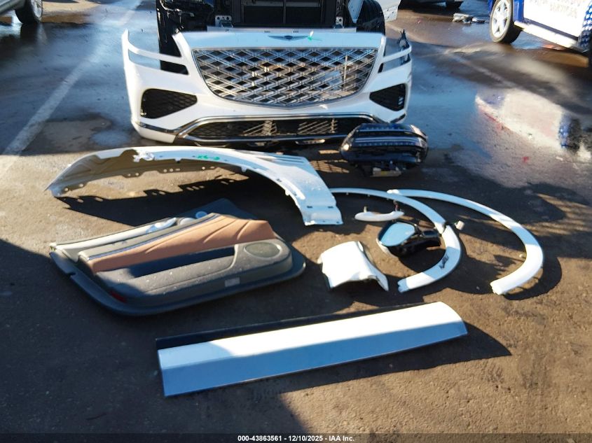 2026 Genesis Gv80 3.5T Prestige Awd VIN: KMUHEESC1TU302996 Lot: 43863561