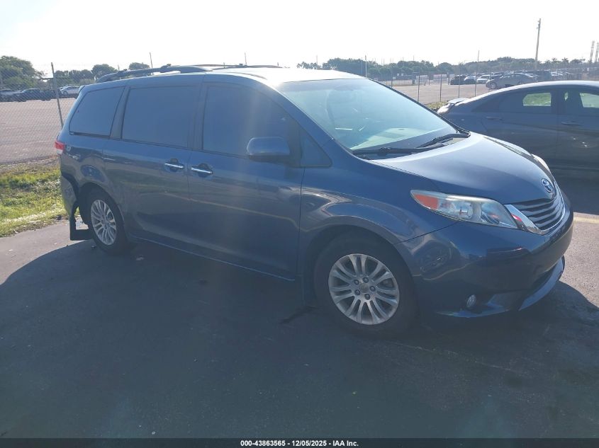 TOYOTA SIENNA XLE V6 8 PASSENGER