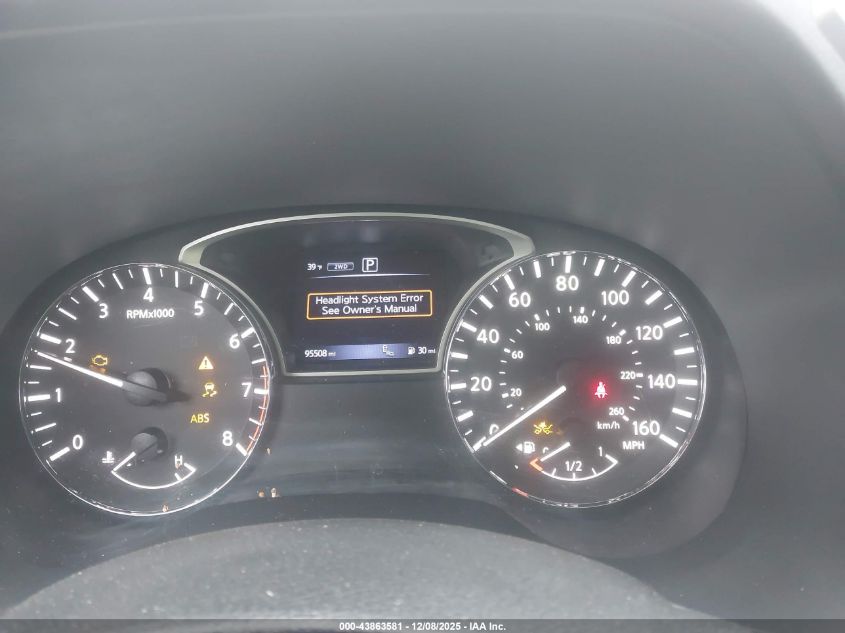 2020 Nissan Pathfinder Sl 4Wd VIN: 5N1DR2CM3LC612628 Lot: 43863581