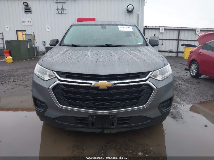 2021 Chevrolet Traverse Awd Ls VIN: 1GNEVFKW6MJ214378 Lot: 43863582