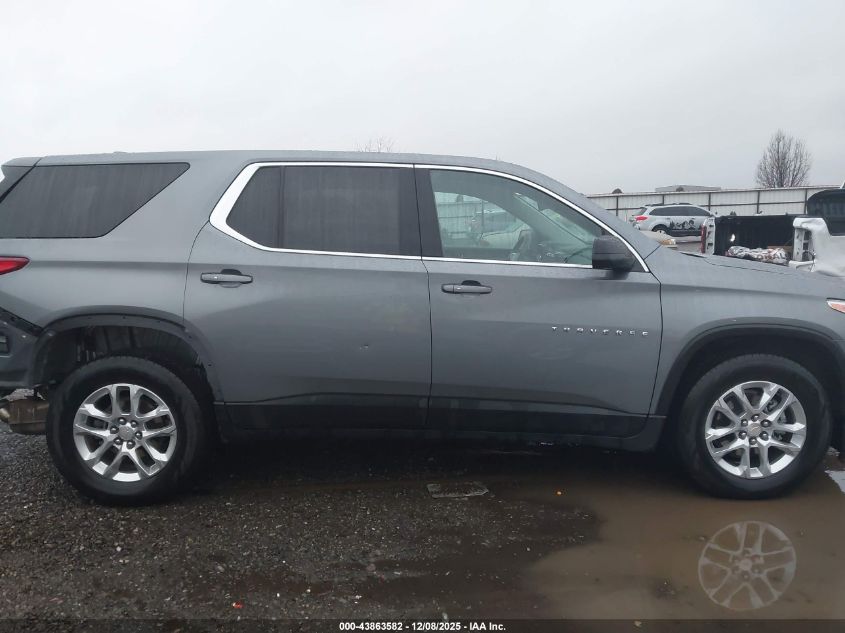 2021 Chevrolet Traverse Awd Ls VIN: 1GNEVFKW6MJ214378 Lot: 43863582