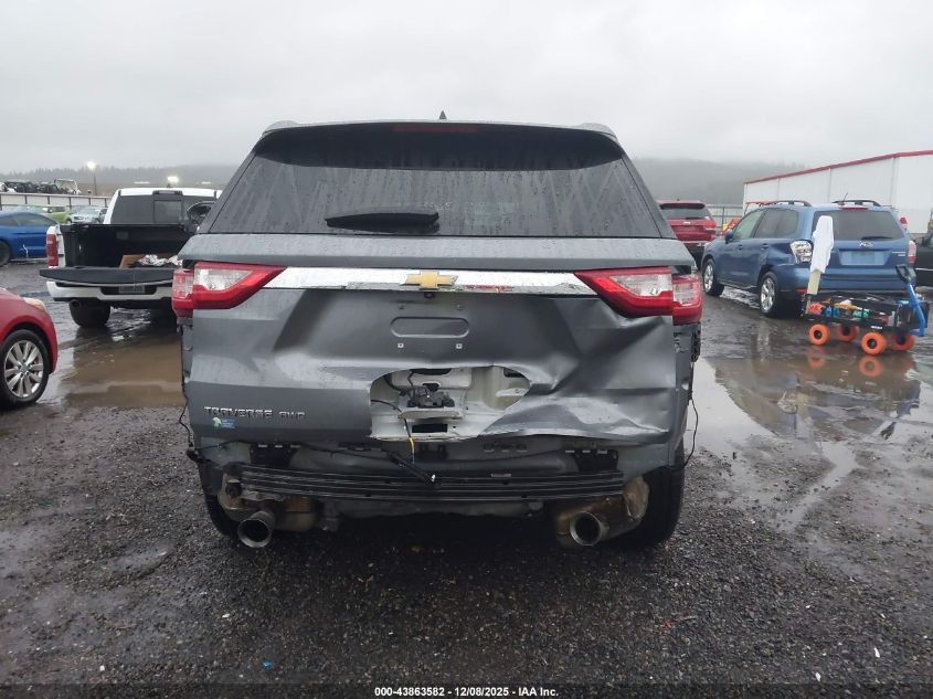 2021 Chevrolet Traverse Awd Ls VIN: 1GNEVFKW6MJ214378 Lot: 43863582
