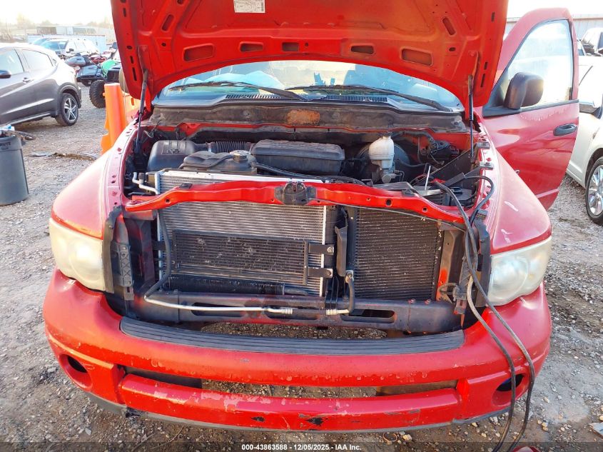 2003 Dodge Ram 1500 Slt/Laramie/St VIN: 1D7HA18N03S169052 Lot: 43863588