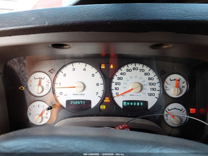 2003 Dodge Ram 1500 Slt/Laramie/St VIN: 1D7HA18N03S169052 Lot: 43863588