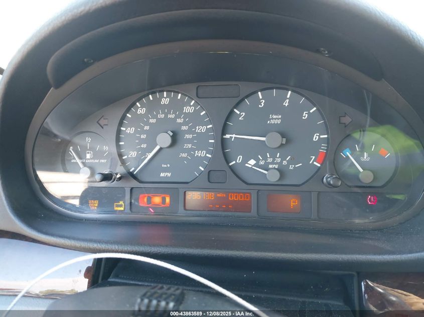 2005 BMW 325Ci VIN: WBABW33435PL36809 Lot: 43863589