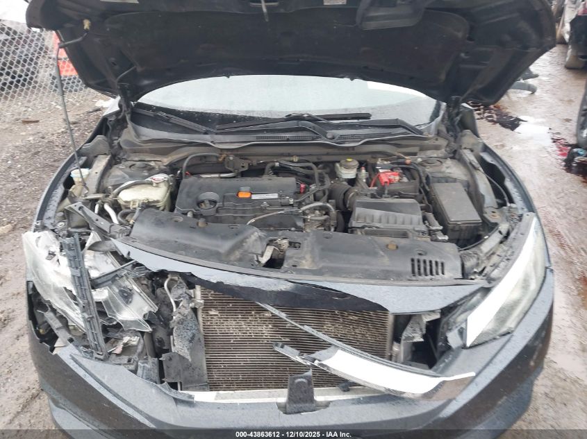 2017 Honda Civic Lx VIN: 19XFC2F55HE025317 Lot: 43863612