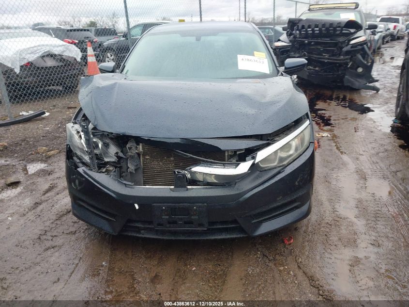 2017 Honda Civic Lx VIN: 19XFC2F55HE025317 Lot: 43863612