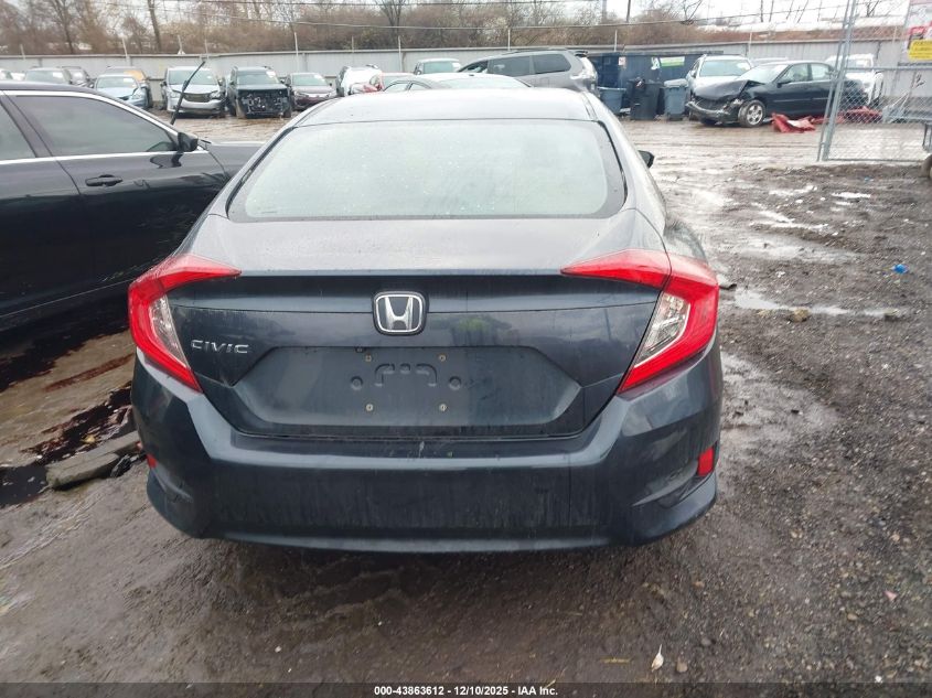 2017 Honda Civic Lx VIN: 19XFC2F55HE025317 Lot: 43863612