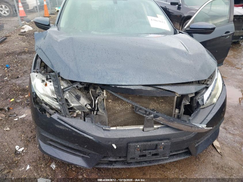 2017 Honda Civic Lx VIN: 19XFC2F55HE025317 Lot: 43863612