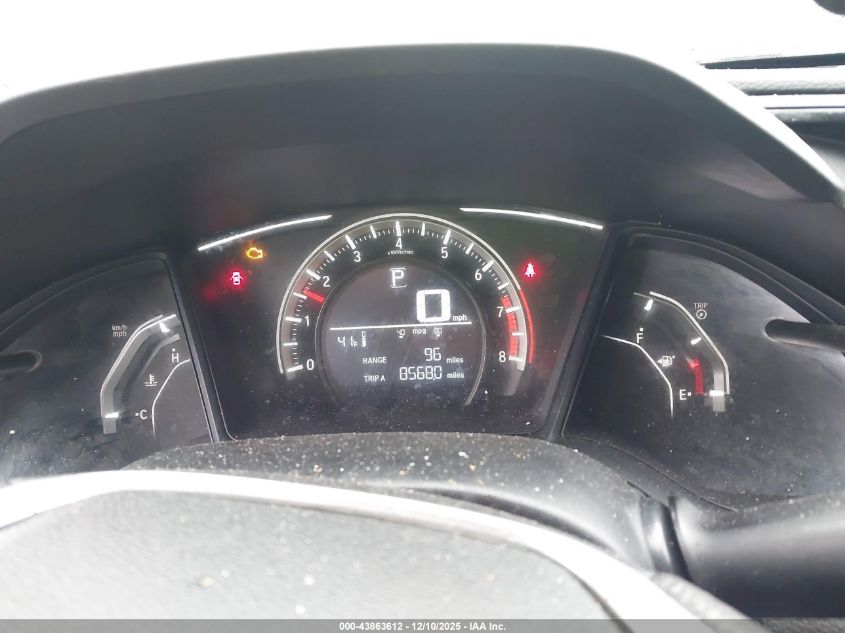 2017 Honda Civic Lx VIN: 19XFC2F55HE025317 Lot: 43863612