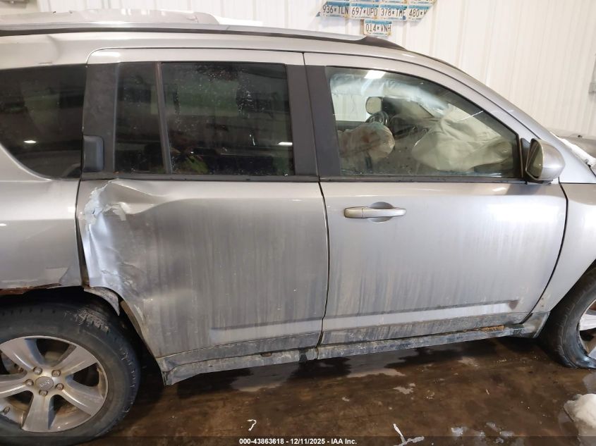 2016 Jeep Compass High Altitude Edition VIN: 1C4NJDEB2GD751320 Lot: 43863618