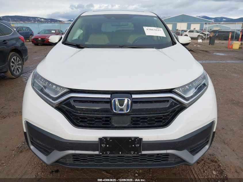 2021 Honda Cr-V Hybrid Ex-L VIN: 7FART6H81ME005747 Lot: 43863625
