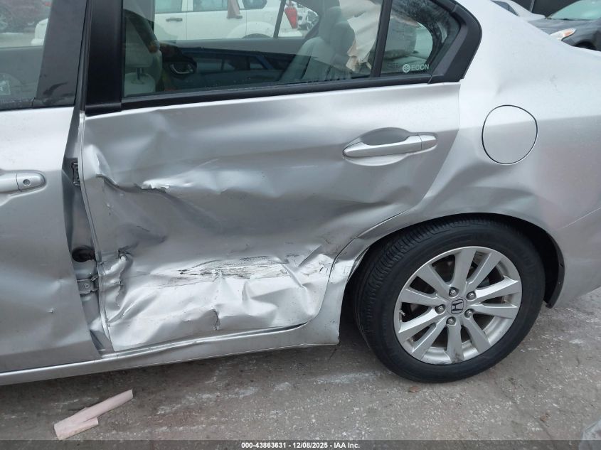 2012 Honda Civic Ex VIN: 19XFB2F87CE002353 Lot: 43863631