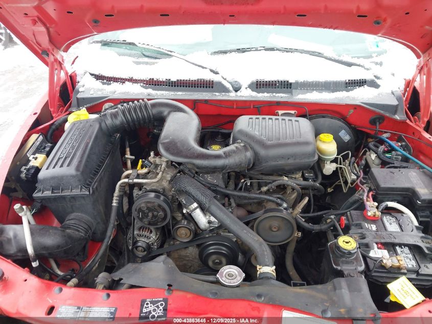 1998 Dodge Dakota Slt/Sport VIN: 1B7FL22P3WS538986 Lot: 43863646