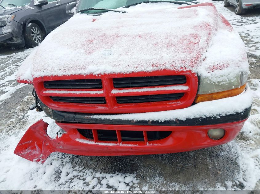 1998 Dodge Dakota Slt/Sport VIN: 1B7FL22P3WS538986 Lot: 43863646