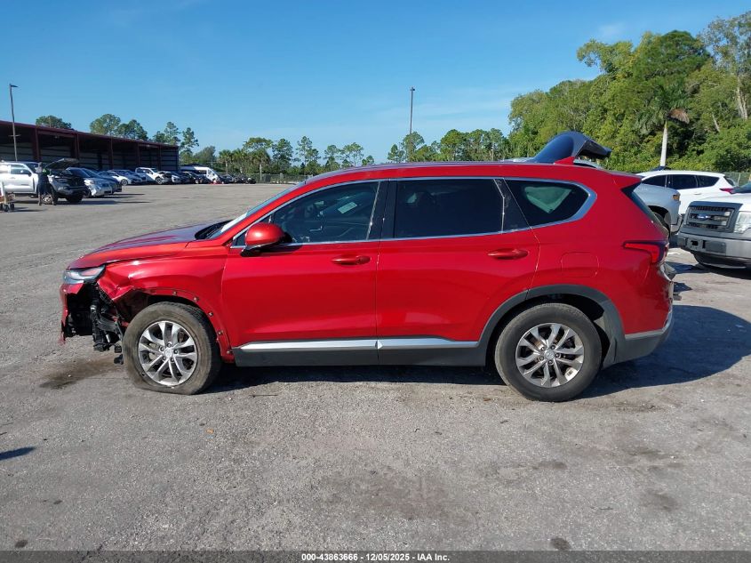 2020 Hyundai Santa Fe Sel VIN: 5NMS33AD3LH175334 Lot: 43863666