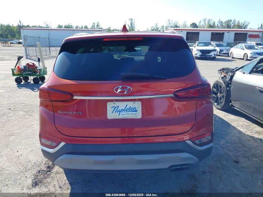 2020 Hyundai Santa Fe Sel VIN: 5NMS33AD3LH175334 Lot: 43863666