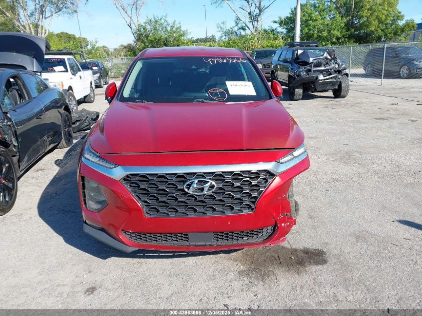 2020 Hyundai Santa Fe Sel VIN: 5NMS33AD3LH175334 Lot: 43863666