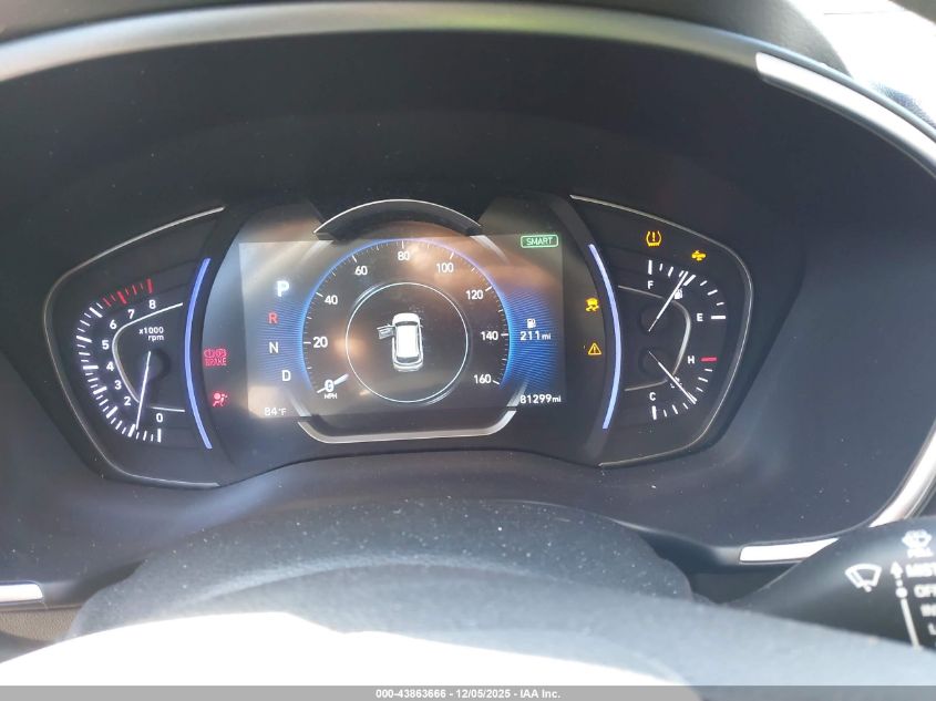 2020 Hyundai Santa Fe Sel VIN: 5NMS33AD3LH175334 Lot: 43863666