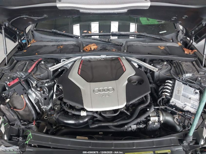 2018 Audi S5 3.0T Premium Plus VIN: WAUP4AF53JA002796 Lot: 43863675