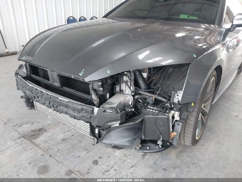 2018 Audi S5 3.0T Premium Plus VIN: WAUP4AF53JA002796 Lot: 43863675