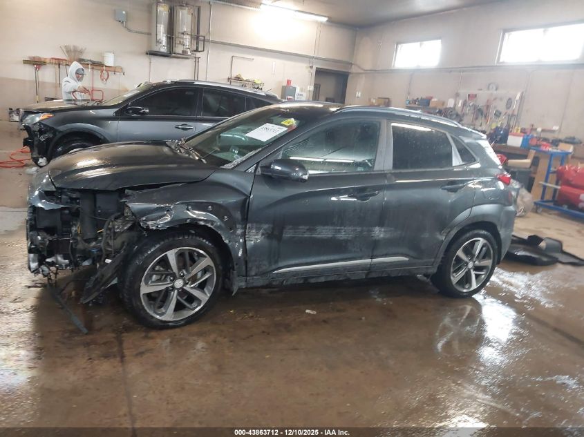 2019 Hyundai Kona Ultimate VIN: KM8K5CA58KU382422 Lot: 43863712
