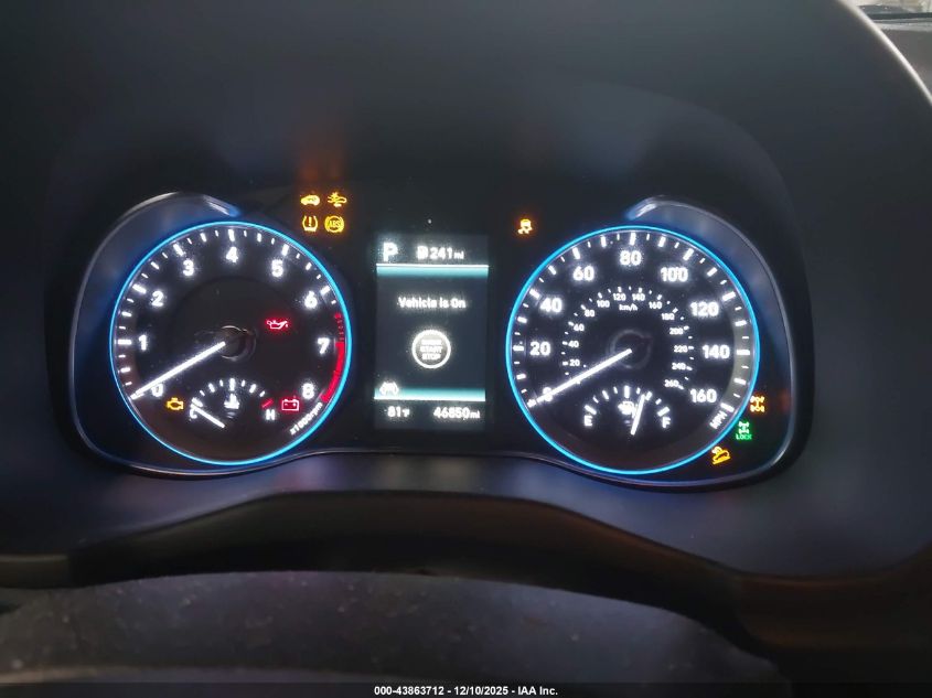 2019 Hyundai Kona Ultimate VIN: KM8K5CA58KU382422 Lot: 43863712