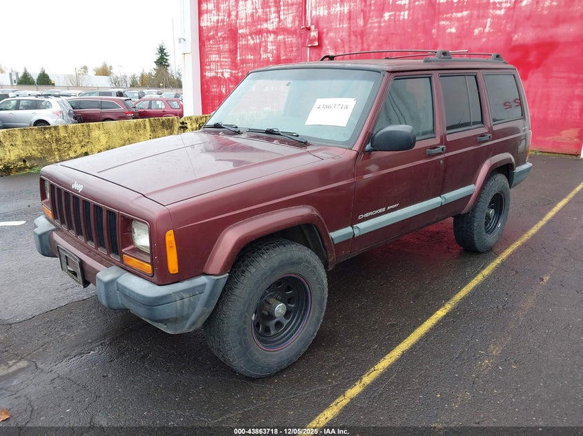 1J4FF48S4YL259908 2000 JEEP CHEROKEE photo no. 2