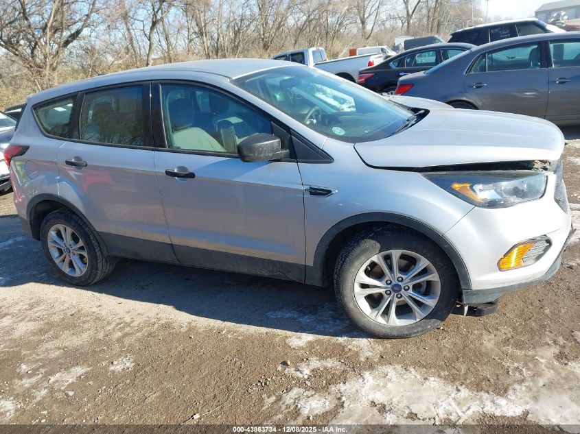 2019 Ford Escape S VIN: 1FMCU0F75KUC49911 Lot: 43863734